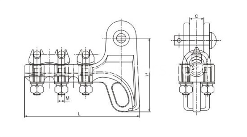 натяжной зажим tension clamp